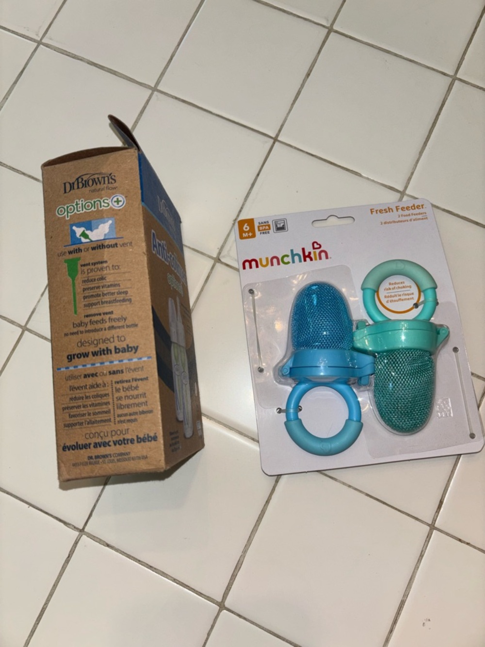 Munchkin Feeder dr brown baby bottle newborn kids bundle set gifts holiday mom - Picture 5 of 6